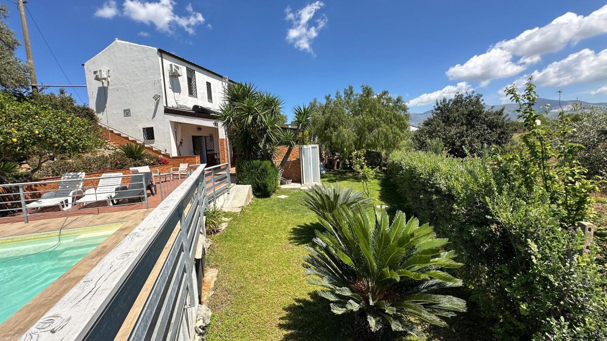 Villa Trappeto Трапето Екстериор снимка